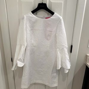 NWT 2019 Lilly Pulitzer white flutter dress